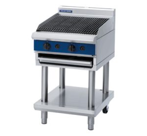 Blue Seal Evolution G594-LS 600mm Gas Chargrill With Leg Stand