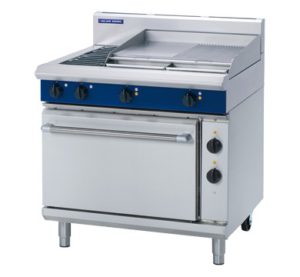 Blue Seal Evolution E506B 2 Element Electric Static Oven Range with Griddle
