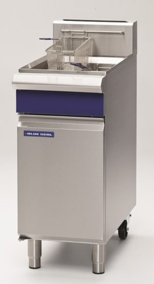 Blue Seal GT18 Single Pan 2 Basket Gas Fryer