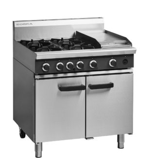 Blue Seal Cobra CR9C 4 Burner Oven Range With Griddle