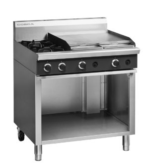 Blue Seal Cobra C9B 2 Burner Cooktop With Griddle
