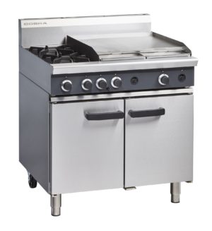 Blue Seal Cobra CR9B 2 Burner Oven Range With Griddle