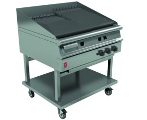 Falcon Dominator Plus G3925 Radiant Gas Chargrill on Mobile Stand
