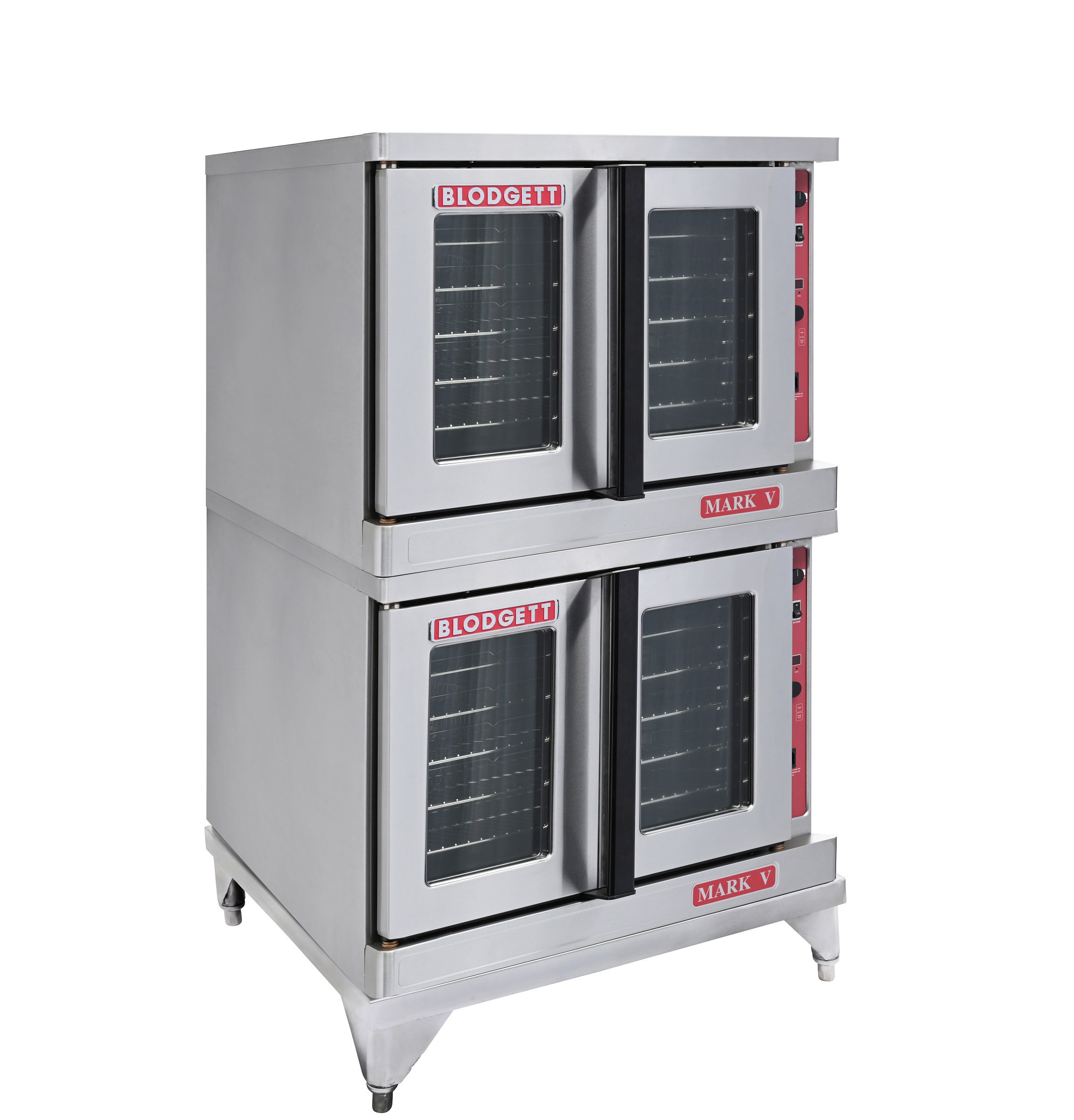 Blodgett MKV2 Double Stacked Electric Convection Ovens Peachman