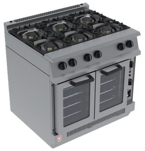 Falcon Dominator G2102 Six Burner Convection Oven Range