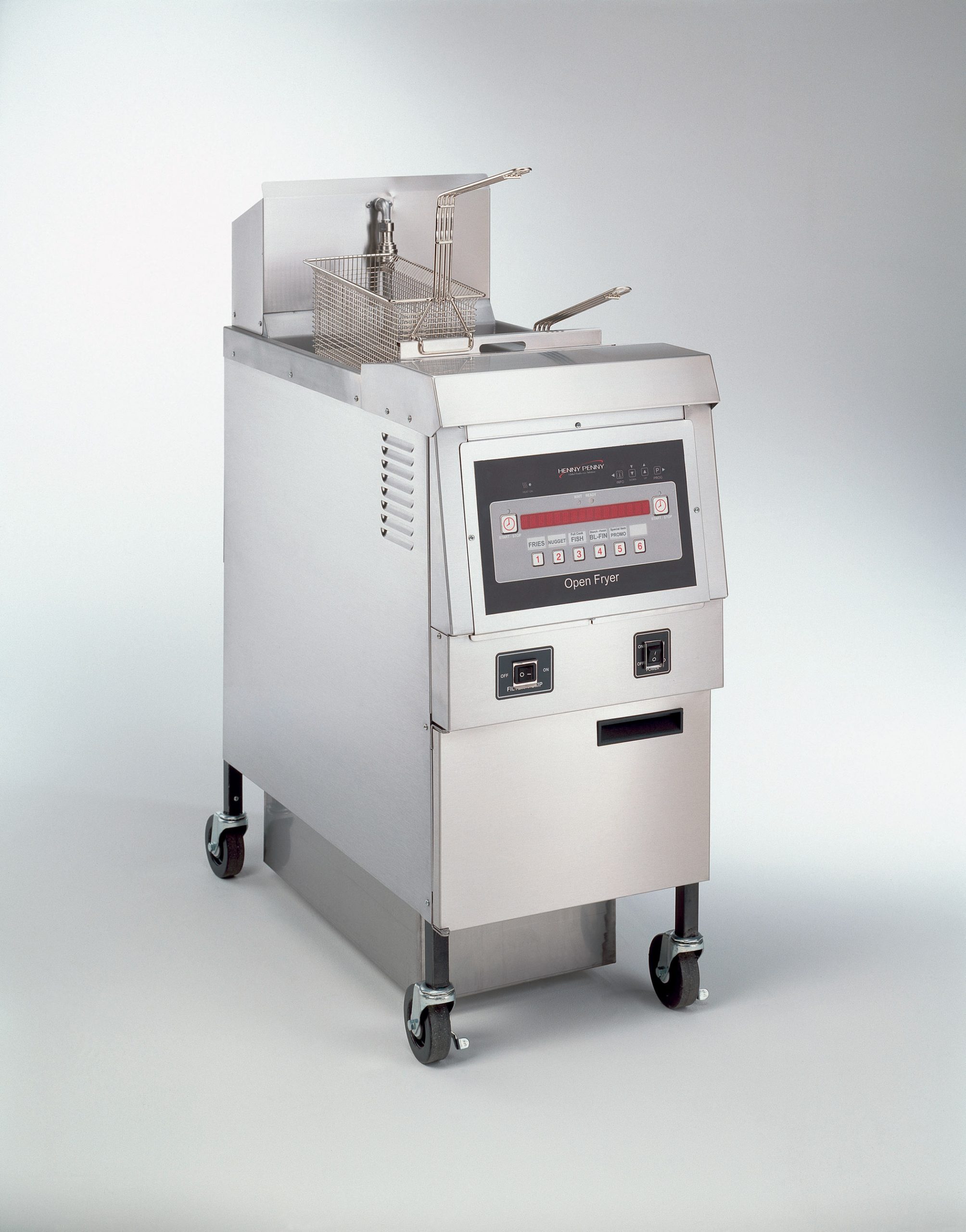 Henny Penny OFG321 1 Well Gas Open Fryer Peachman