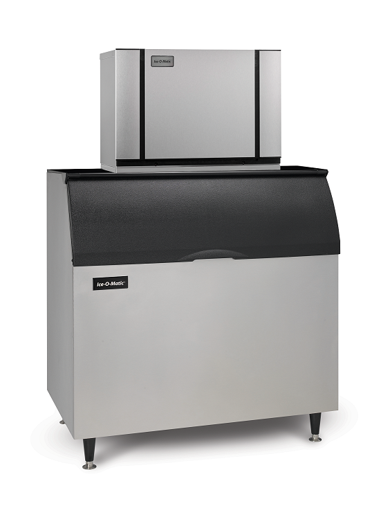 IceOMatic CIM1135 Modular Cube Ice Maker with B110 Bin Peachman