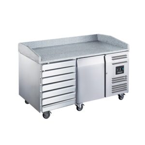 Blizzard BPB1500-7N Pizza Preparation Counter With Neutral Drawers