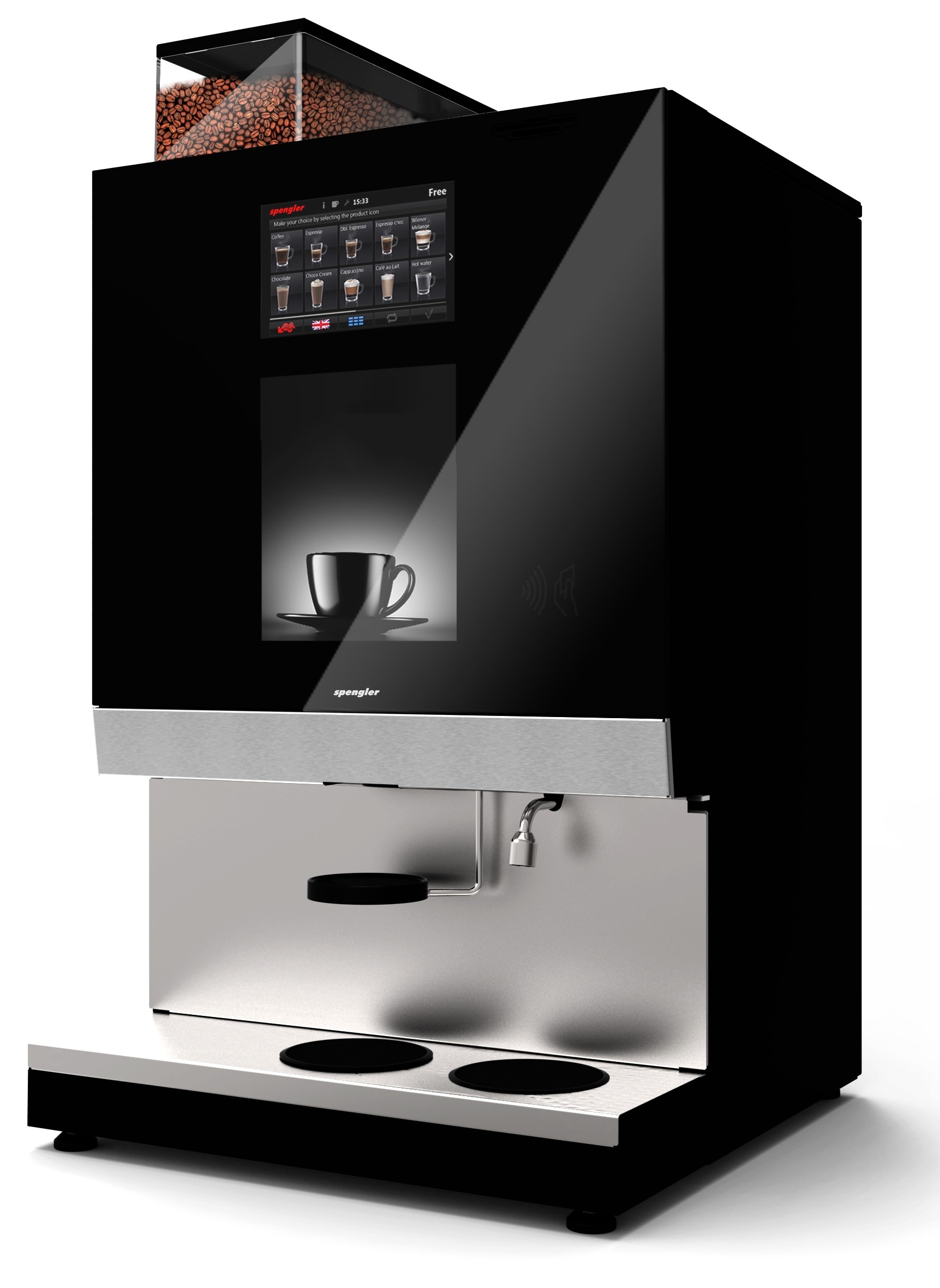 Crem Spengler PSL5012 Bean to Cup Coffee Machine Peachman