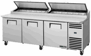 True TPP-AT2-93-HC Refrigerated Pizza Preparation Table