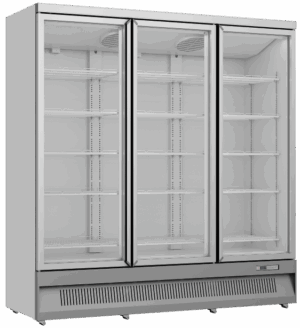 Prodis XPD1850-P-G-LE Heavy Duty Low Energy Double Door Display Fridge