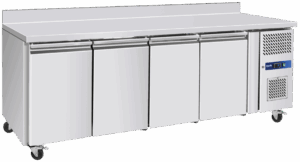Prodis GRN-W4R 4 Door Refrigerated Counter with Upstand