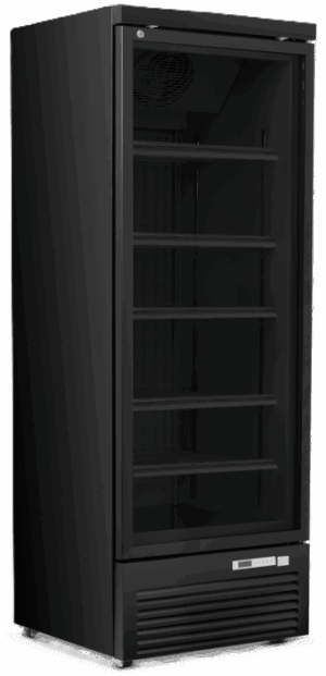 Blizzard BMF1 Single Glass Door Upright Freezer