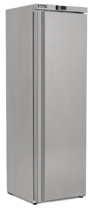 Blizzard HS40 Stainless Steel Single Door Upright Refrigerator