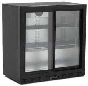 Koldbox KBC2SL Double Glass Sliding Door Bottle Cooler