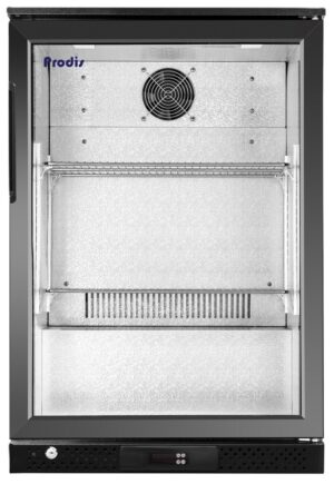 Prodis NT1BH-LE Low Energy Single Black Door Bottle Cooler