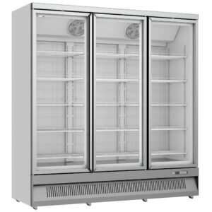 Prodis XPD1850-N-G-LE Heavy Duty Low Energy Triple Door Display Freezer