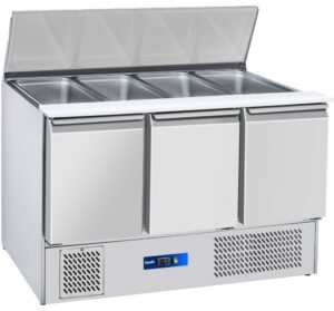 Prodis EC-3SALAD-LE 3 Door Refrigerated Saladette Preparation Counter