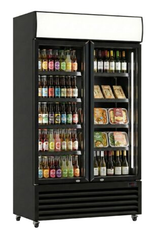 Prodis XDA1100-LE Premium Double Door Tall Display Refrigerator